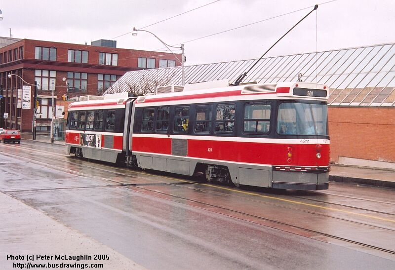  TTC - 1987-89 ALRV articulated streetcars